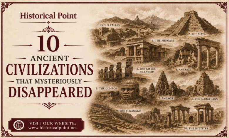 10 Ancient Civilizations That Mysteriously Disappeared