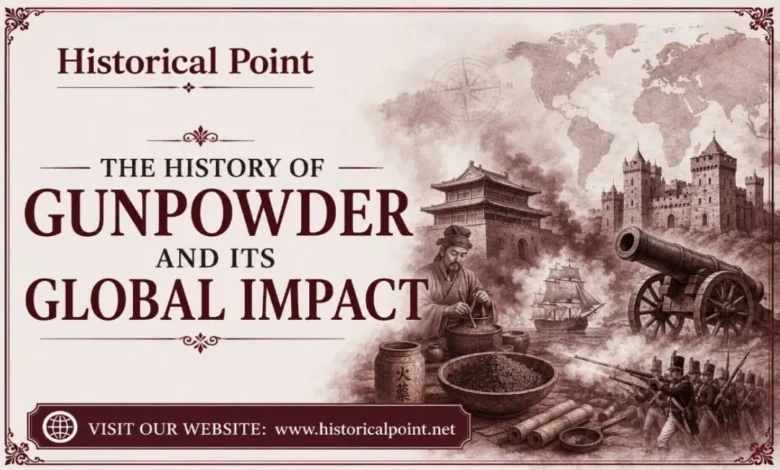 The History of Gunpowder and Its Global Impact