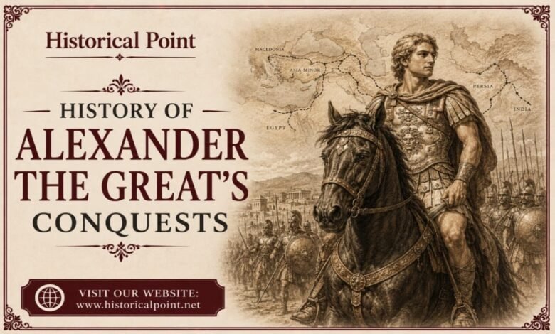 History of Alexander the Great’s Conquests