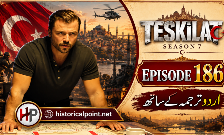 Teskilat Episode 186 in Urdu Subtitles