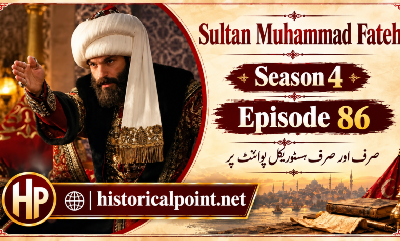 Sultan Muhammad Fateh Episode 86 with Urdu Subtitles